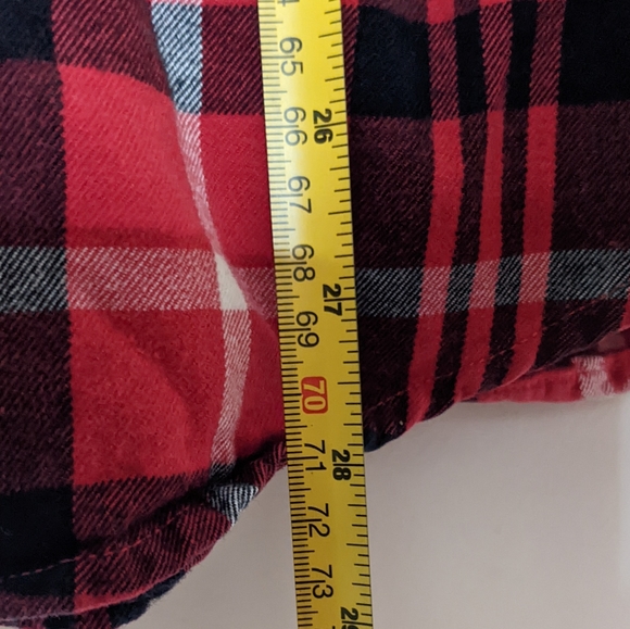 Red plaid flannel - Picture 3 of 6